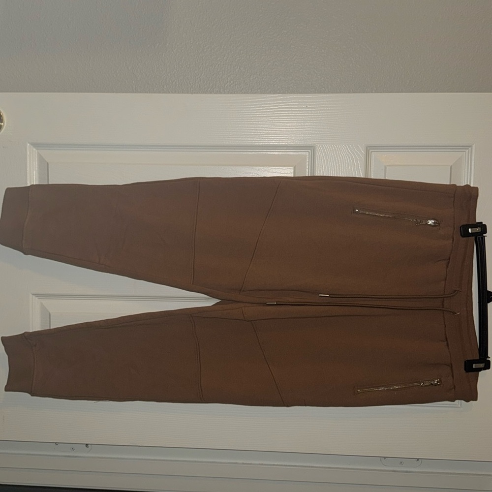 MENS XL FASHION NOVA MEN BROWN JOGGER